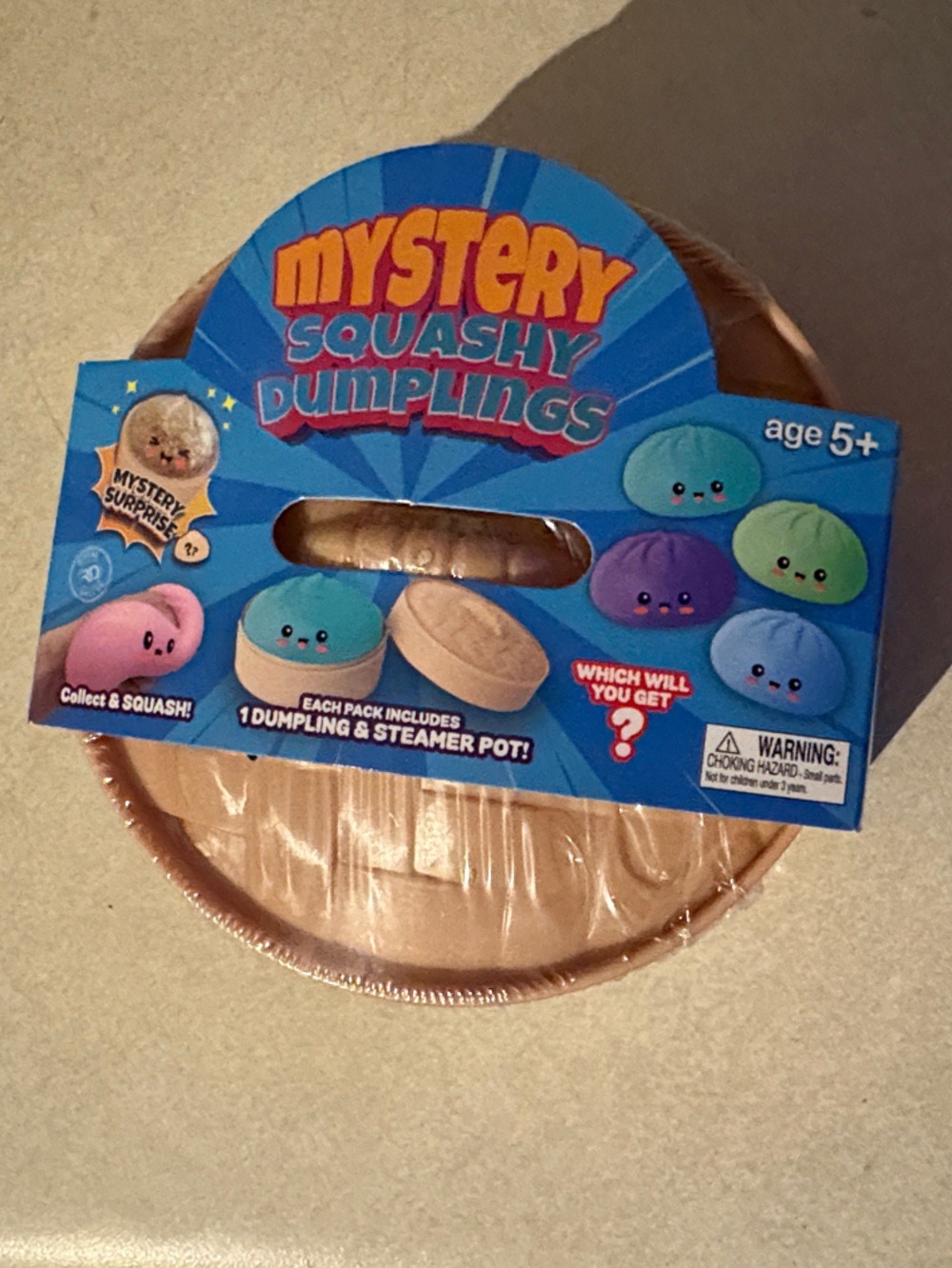 Plush Toy - Assorted Blue, Pink, Purple, Green